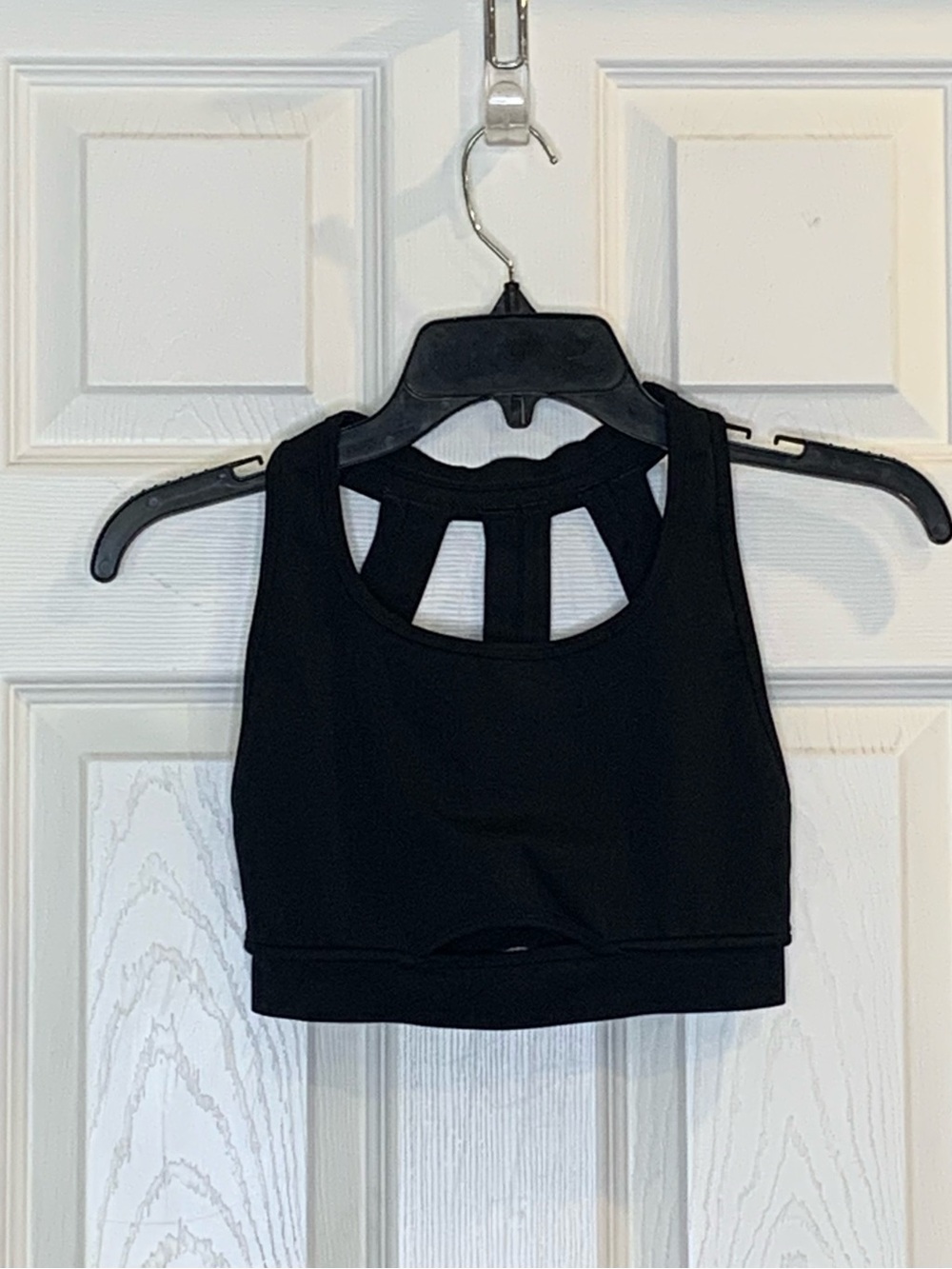 Alphalete Strappy Back Black Sports Bra Size XS